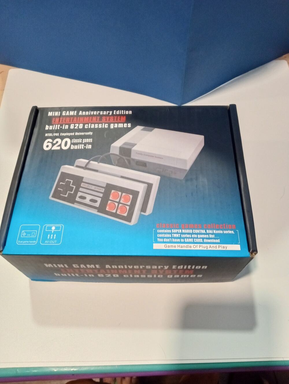 MINI Game Anniversary Edition Entertainment System 620 Classic Games 1159-60